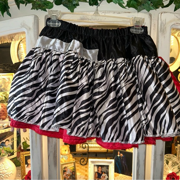 Monster High Skirt 2011 2 sides dress-up costume women/girls size 6-10 SNAGS - Picture 2 of 11